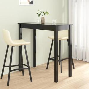 Barski stol MDF crni 115 x 55 x 107 cm - 1 155 cm 155 cm