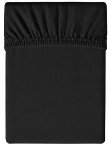 Jersey plahta crna 90 x 200 cm