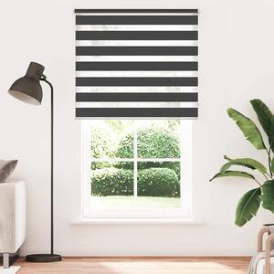 Zebra zavjesa 120 9 x 230 cm Širina tkanine 116 7 cm crna - Crna 120 x 230 cm Crna 120 x 230 cm