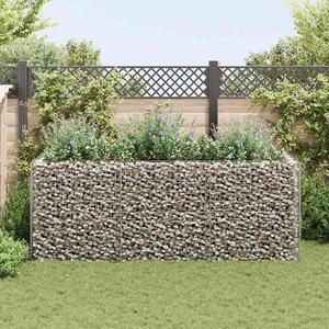 Gabionska sadilica čelična 270 x 90 x 100 cm - 270 x 90 x 100 cm 1 270 x 90 x 100 cm