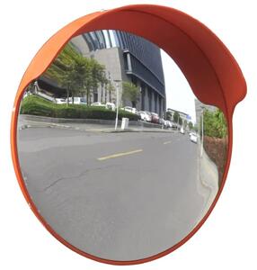 Konveksno vanjsko prometno ogledalo od PC plastike narančasto 45 cm - Narančasta Ø 45 cm 1 Narančasta
