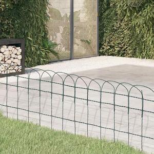 Ograda za gredice željezna 25x0 4 m - Zelena 25 x 0.4 m 1 25 x 0.4 m