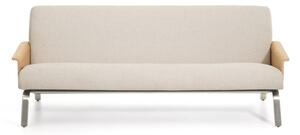 Bež sofa od šenila 205 cm Amsen – Kave Home