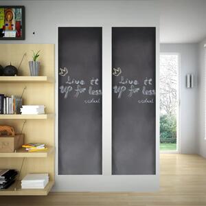 Zidne naljepnice s pločom 0 45 x 2 m 2 role s kredom - 0.45 x 2 m 0.45 x 2 m