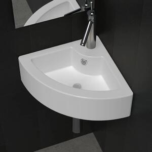 Lavabo - Umivaonik sa zaštitom od prelijevanja 45 x 32 x 12 5 cm bijeli - Bijela Bijela