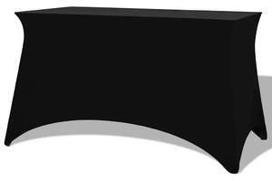 Rastezljiva Navlaka za Stol 2 kom 183x76x74 cm Crna - Crna 183 x 76 x 74 cm 2 Crna