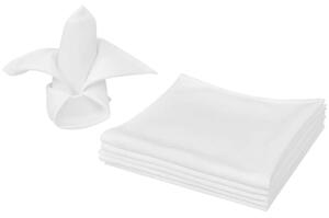 25 Salveta za Večeru Bijele 50 x 50 cm - Bijela 50 x 50 cm 25 Bijela