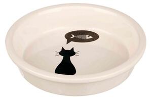 Trixie posuda keramička za mačke 0,25 l/fi-13 cm bijela