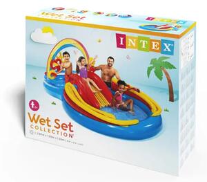 Intex 57453NP Rainbow vodeni park s toboganom