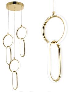 Viseća LED lampa G077-3CPR Gold