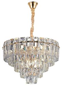 Visilica s kristalima G056-CP 50cm GOLD
