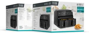 Teesa Air Fryer Dual Pot XXL Friteza na Vrući Zrak – Dvostruka Košara 8 L