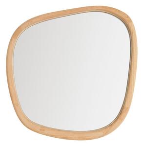Zidno ogledalo s okvirom od masivnog drveta 45,5x47 cm Alura – Kave Home