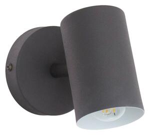 Crna metalna zidna lampa Manie – Kave Home