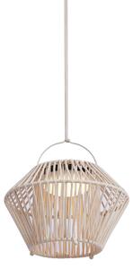 Boemska stolna svjetiljka bež, uklj. LED, mogućnost prigušivanja u 3 koraka, IP54, solarno punjenje - Duco