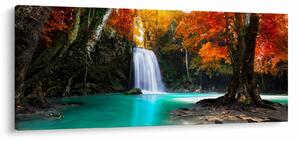 Slika - Emerald Lagoon (120x50 cm)