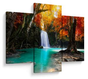 Slika - Emerald Lagoon (90x60 cm)