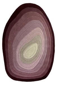Ljubičasti ručno rađen vunen tepih 160x230 cm Puddle Ombre – Flair Rugs