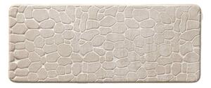 Bež tekstilna kupaonska prostirka 50x120 cm Ricochet – douceur d'intérieur