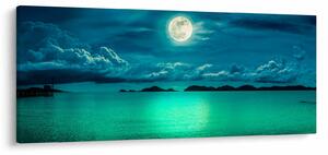 Slika - Polna luna nad površjem (120x50 cm)
