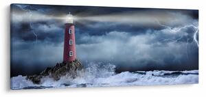 Slika - Svetilnik na pečini (120x50 cm)