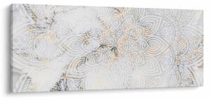 Slika bele mandale (120x50 cm)