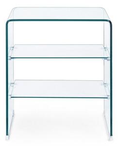 Stakleni pomoćni stol 40x50 cm Iride – Bizzotto