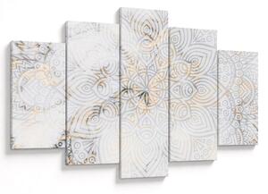 Slika bele mandale (150x105 cm)