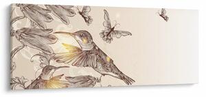 Slika - Kolibri (120x50 cm)