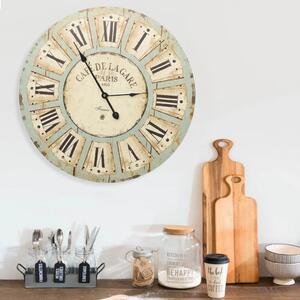VidaXL 325183 Wall Clock Multicolour 60 cm MDF