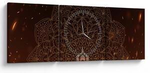 Slika - Meditacija (sa satom) (90x30 cm)