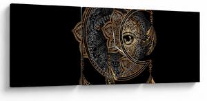 Slika - Čarobno oko (sa satom) (90x30 cm)