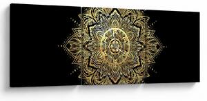 Slika - Mandala bogastva (sa satom) (90x30 cm)