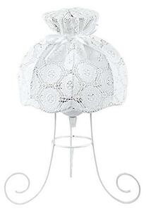 Duolla - Stolna lampa SYMPHONY 1xE27/40W/230V pr. 28 cm bijela