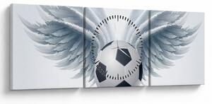 Slika - Balon s krili (sa satom) (90x30 cm)