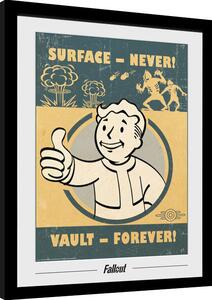 Uokvireni poster Fallout - Vault Forever