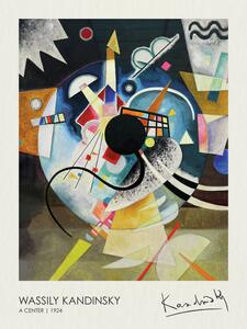 Reprodukcija A Center (1924), Wassily Kandinsky