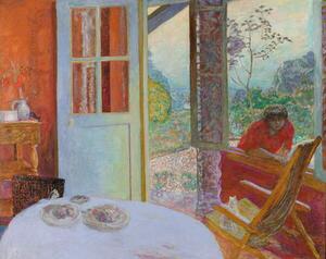 Bonnard, Pierre - Reprodukcija Dining Room in the Country, 1913, (40 x 30 cm)