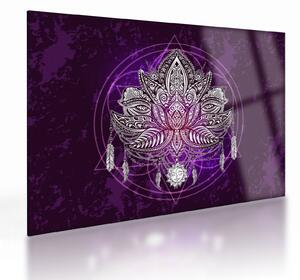 Staklena slika - Lotus (70x50 cm)