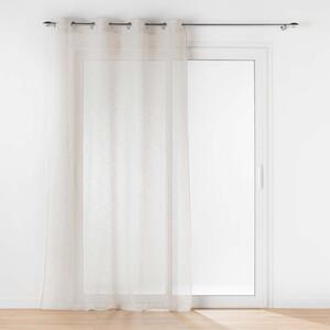Prozirna zavjesa od voila boje slonovače 140x240 cm Carlin – douceur d'intérieur