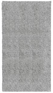 VidaXL Čupavi tepih PAMPLONA s visokim vlaknima moderni sivi 60x110 cm