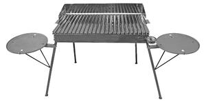 Roštilj na ugljen Big grill boss comfort inox, rešetka 40 x 70 cm