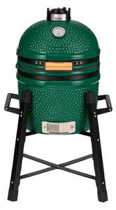 Roštilj na ugljen Barbeca Kamado 15" na stalku zeleni