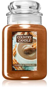 Country Candle Churros & Chocolate mirisna svijeća 737 g