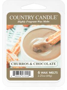 Country Candle Churros & Chocolate vosak za aroma lampu 64 g