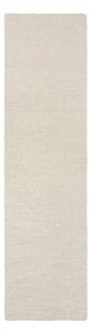 Ručno rađena vunena staza boje slonovače 80x230 cm Harris Boucle – Flair Rugs
