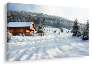 Slika - Planinska koliba (90x60 cm)