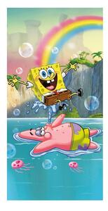 Pamučan dječji ručnik 70x140 cm Sponge Bob "Tropical Duo" – Jerry Fabrics
