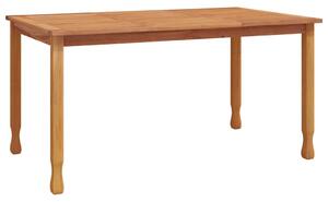 VidaXL Vrtni blagovaonski stol 150 x 90 x 75 cm od masivne tikovine
