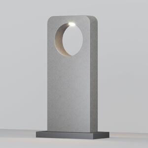 Maytoni BETONE LED svjetlo za stazu, visina 74 cm, sivo, beton, IP65, Sivo, Beton
